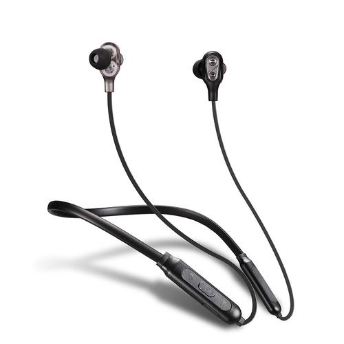 Bounce 3 Pro Bluetooth Neckband Earphone Dual Driver Super Bass with Mic